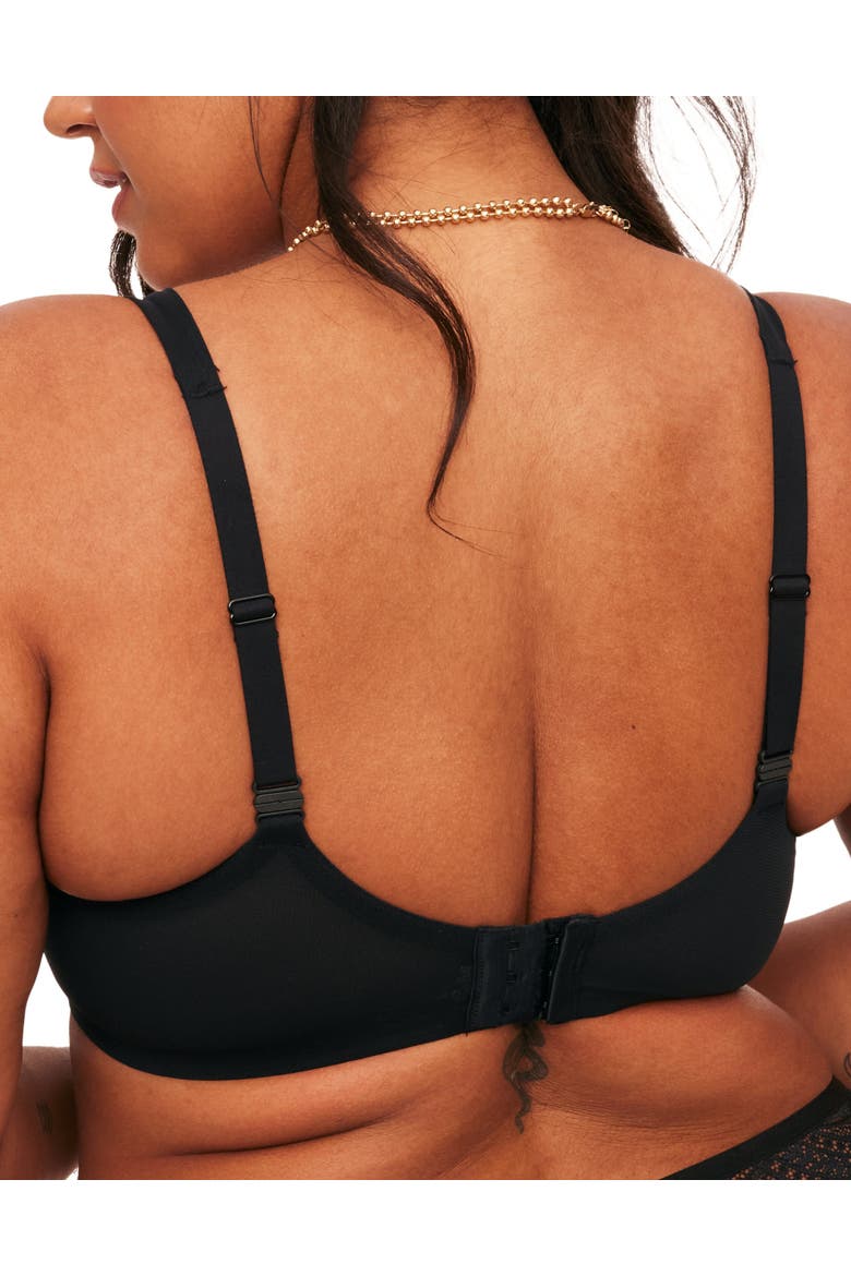 Ivy Unlined Triangle Bra, Alternate, color, Black