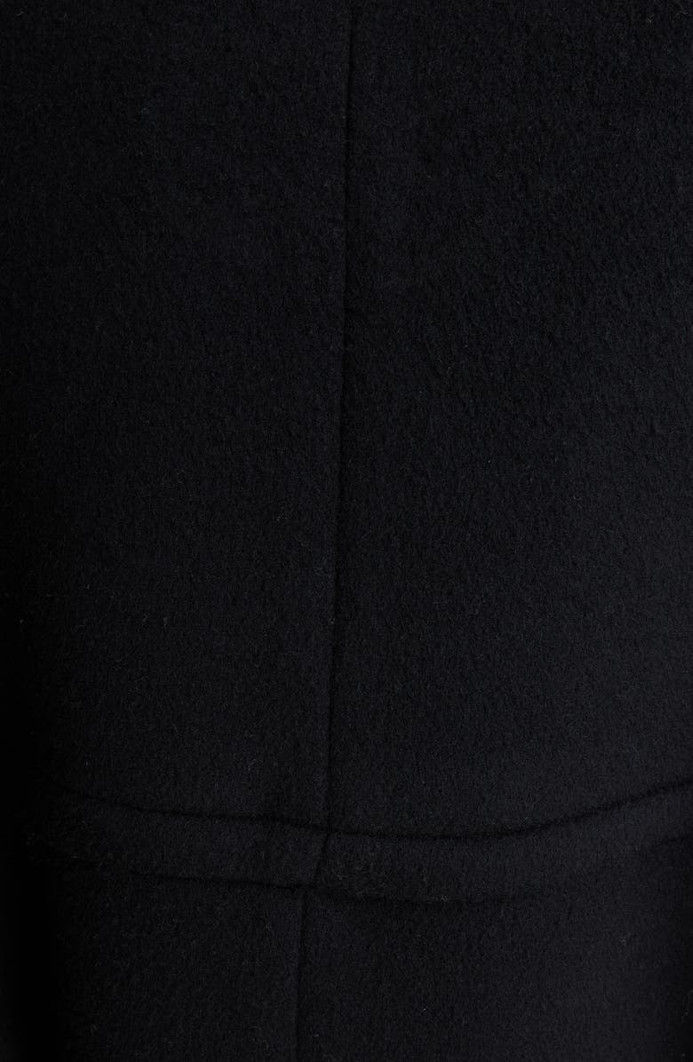 Isabel Marant Fares Wool Blend Funnel Neck Coat, Alternate, color, 