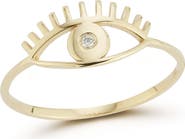 Ember Fine Jewelry Diamond Evil Eye Ring