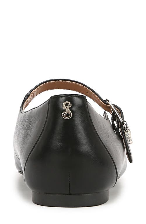 Sam & Libby Fredi Mary Jane Flat In Black