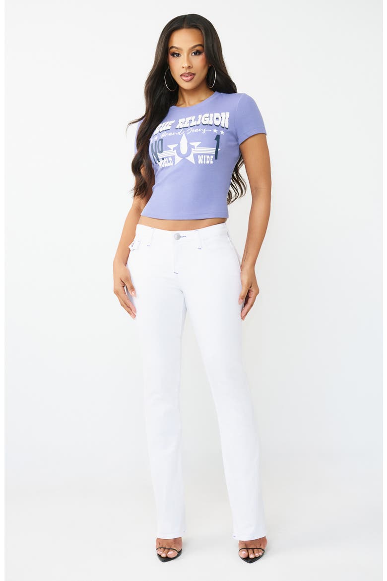 Billie Straight Leg Jeans, Alternate, color, OPTIC WHITE