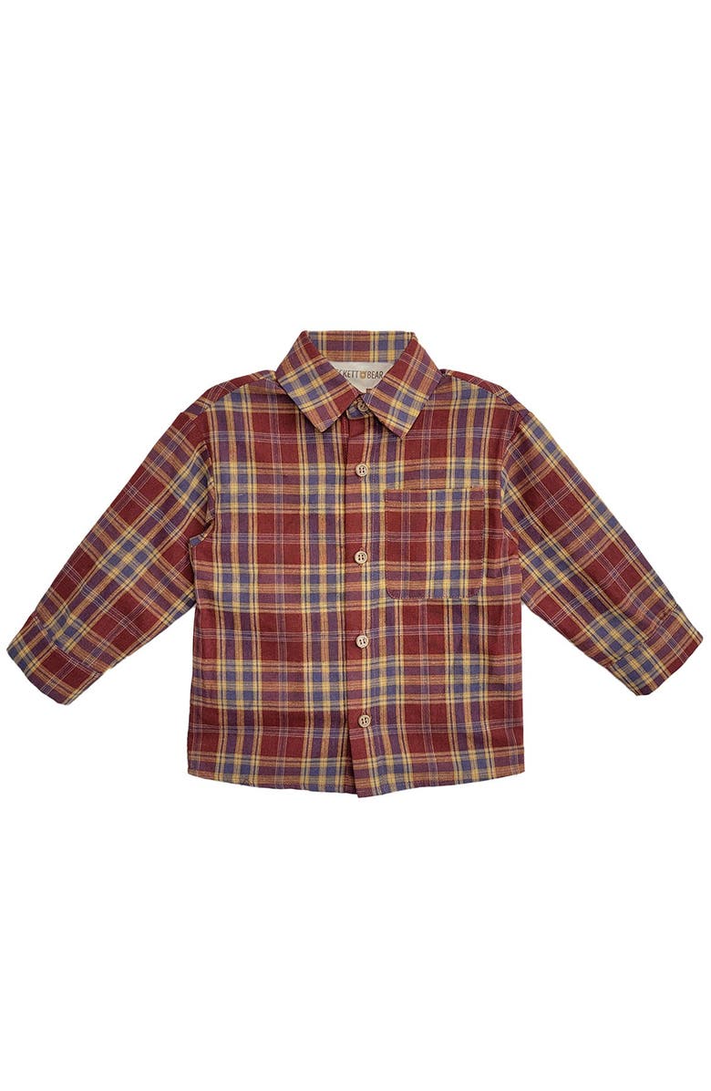 Beckett and Bear Noah Shirt, Main, color, Red