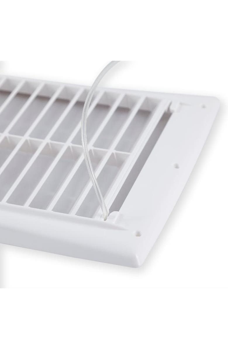 Zadro Fogless Lighted Shower Mirror with Mount & Rechargeable, Alternate, color, White