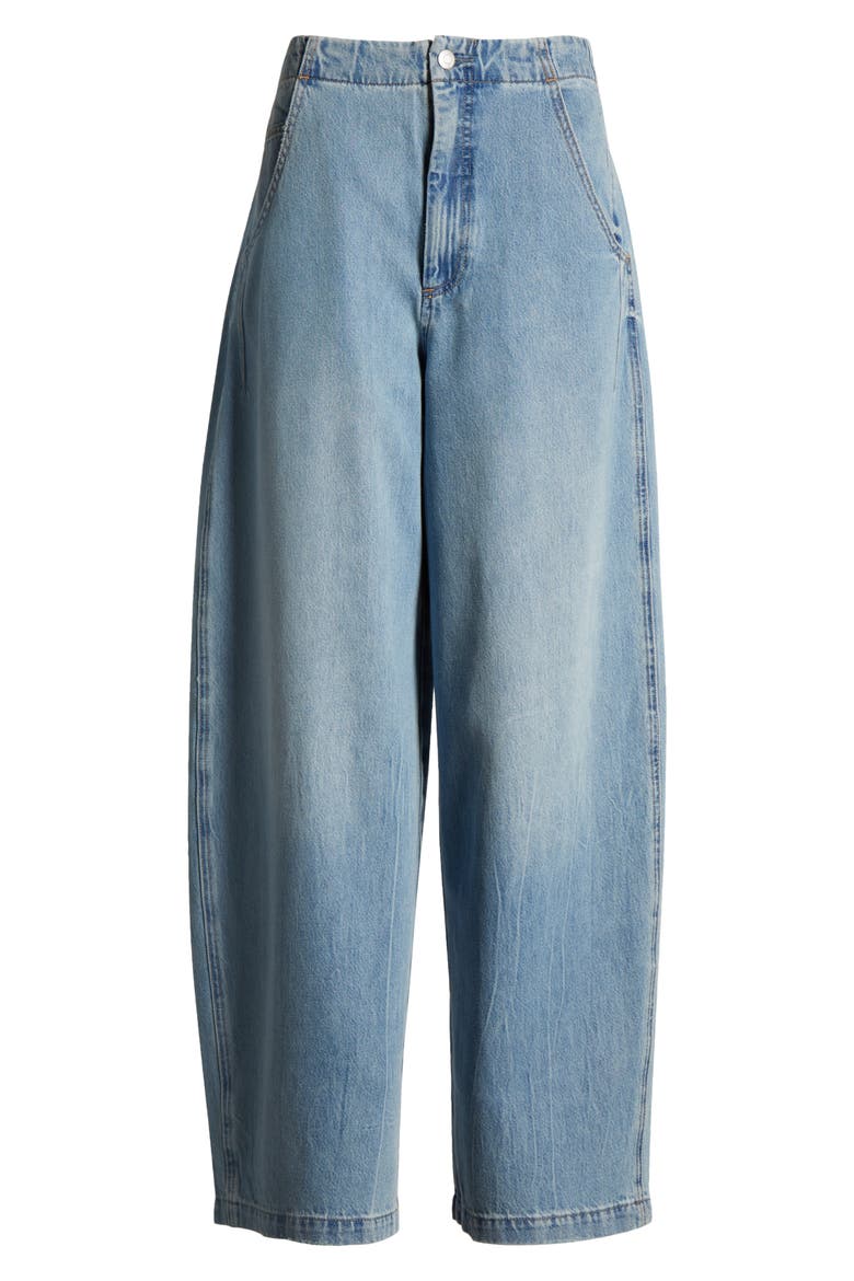 Lottie High Waist Wide Leg Jeans, Alternate, color, QUALIFIER