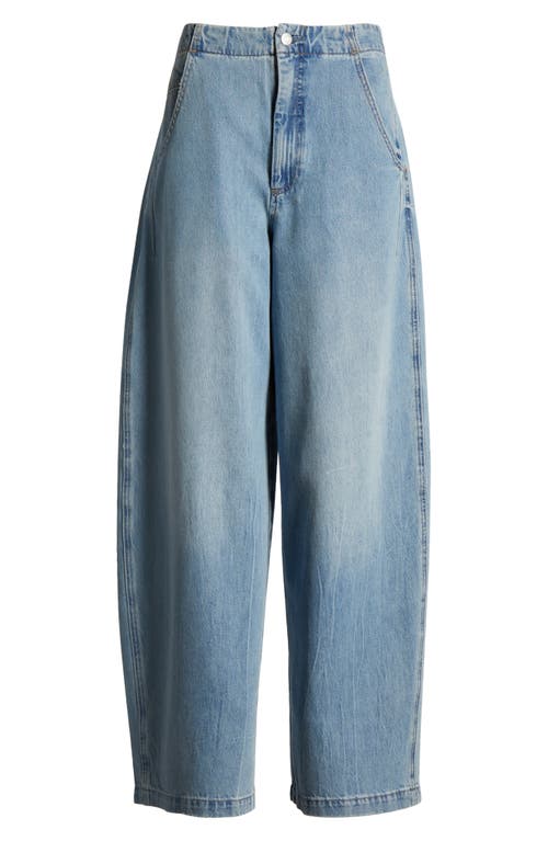 Pistola Lottie High Waist Wide Leg Jeans In Qualifier