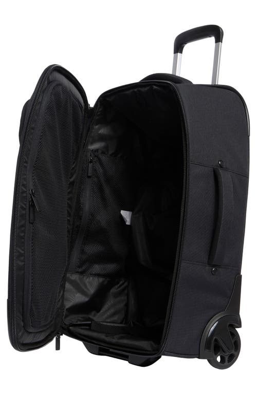 Travismathew Red Paradise Please Roller Carry-on Suitcase In Black