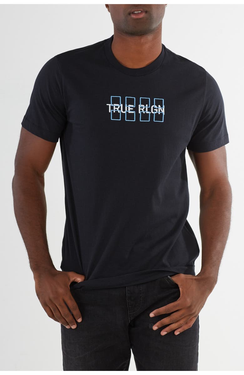 True Religion Brand Jeans Crew Neck Graphic T-Shirt, Main, color, 
