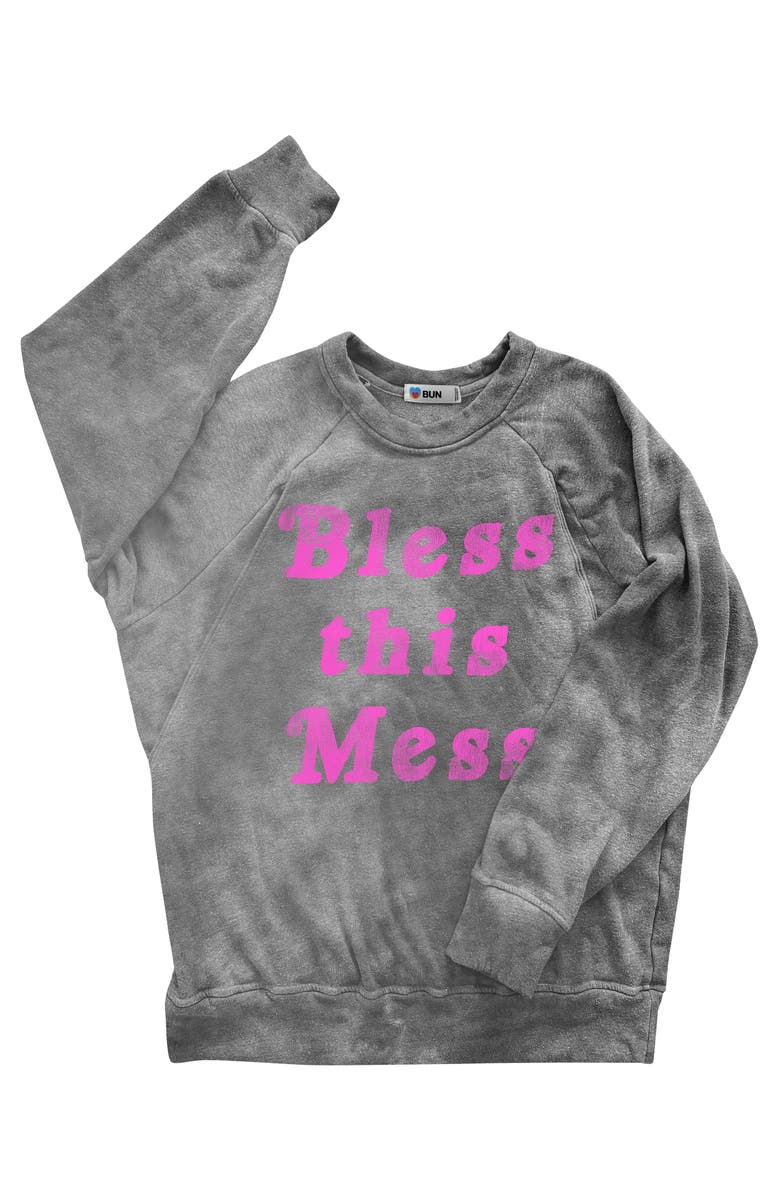 BUN Maternity Nursing Apparel Relax Nursing Sweatshirt, Alternate, color, Cloud Tie Dye