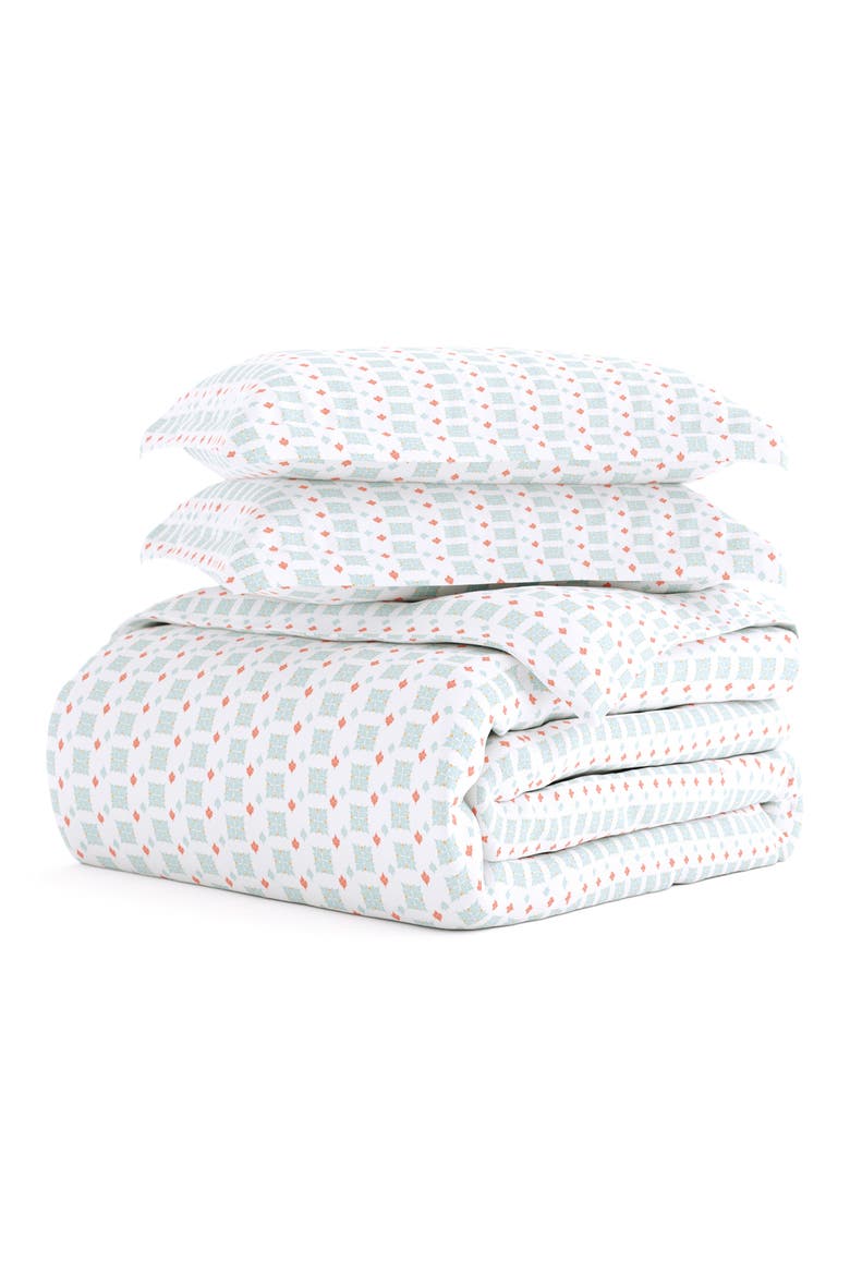 Ultra Soft 3-Piece Duvet Cover Set, Main, color, AQUA