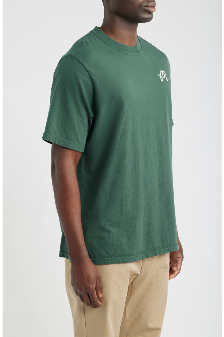 Bermuda Lures Cotton Graphic T-Shirt, Alternate, color, FOREST