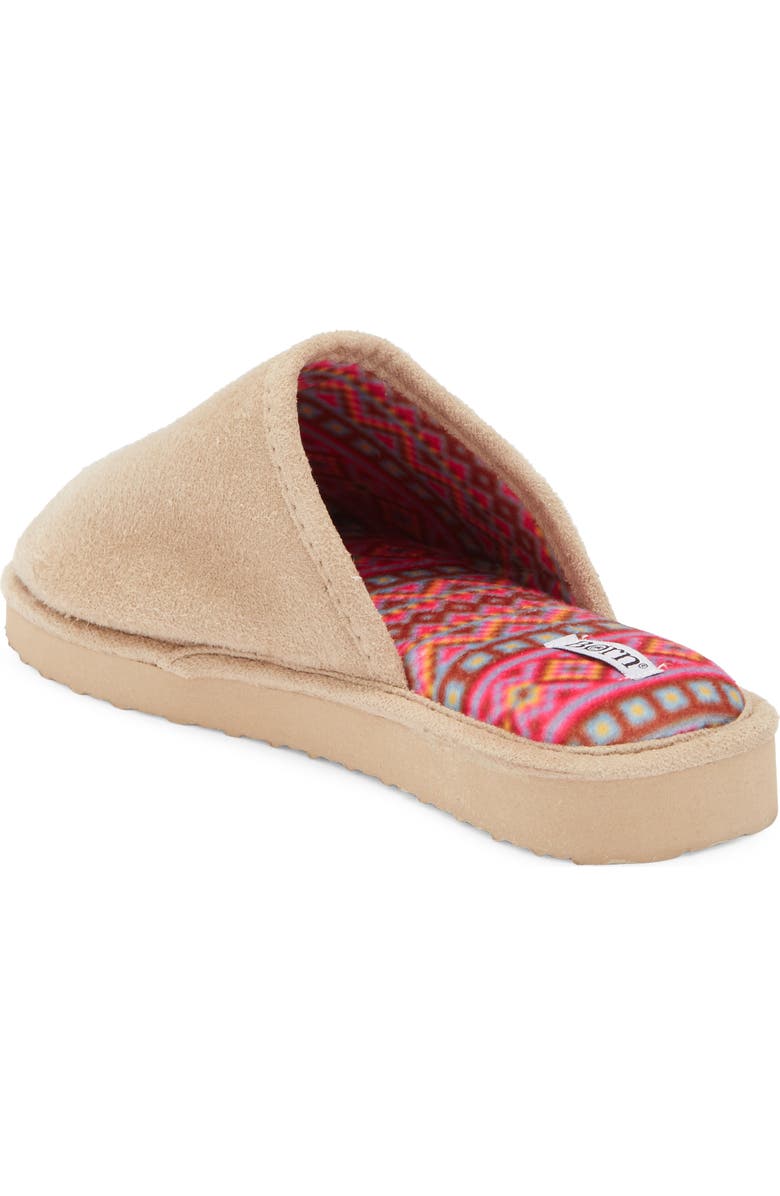 Børn Fair Isle Lined Slipper, Alternate, color, Sand