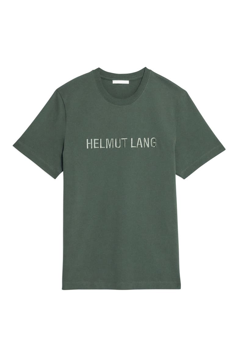 Tonal Embroidered Logo T-Shirt, Alternate, color, OLIVE - F0X