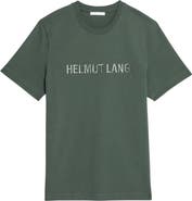 Helmut Lang Tonal Embroidered Logo T-Shirt