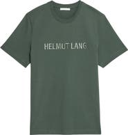 Helmut Lang Tonal Embroidered Logo T-Shirt