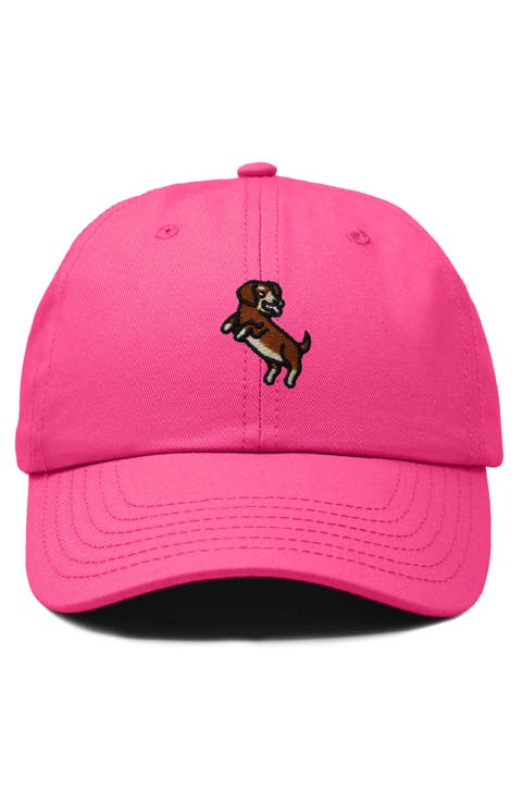 Dachshund Embroidered Dad Cap