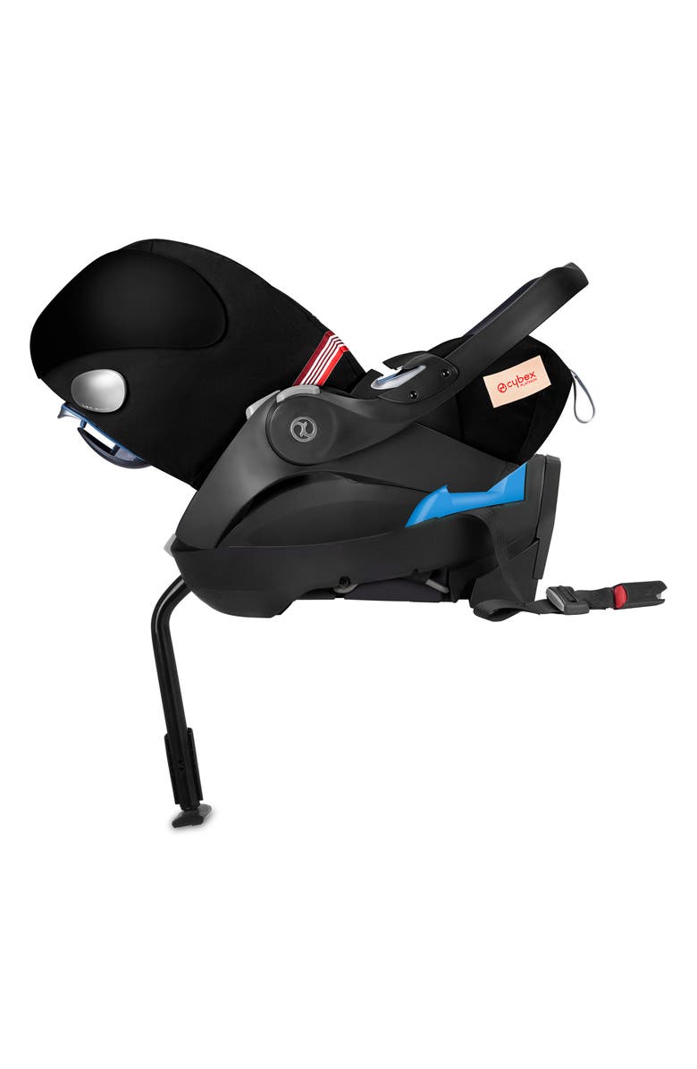 CYBEX Cloud Q SensorSafe<sup>™</sup> 2.1 Dark Spring Blossom Infant Car Seat & Base, Alternate, color, 