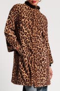 Frances Valentine Dame Coat Leopard