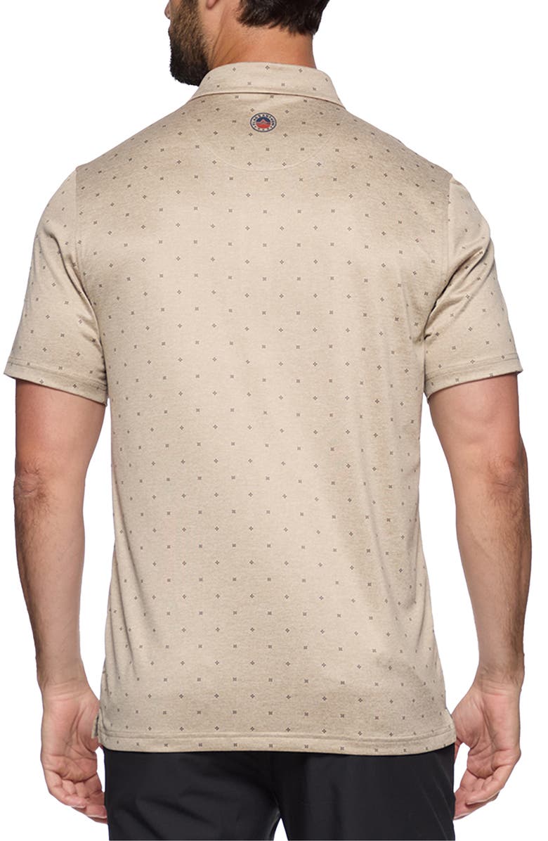 FLAG AND ANTHEM Wheaton Dot Stripe Performance Polo, Alternate, color,