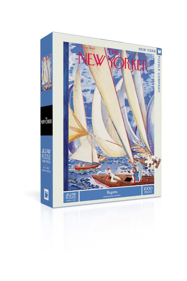 Regatta 1000 Piece Puzzle, Alternate, color, No Color