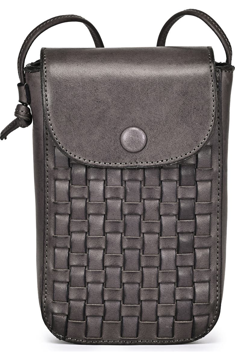 OLD TREND Lantana Genuine Leather Structured Everyday Crossbody, Main, color, Grey