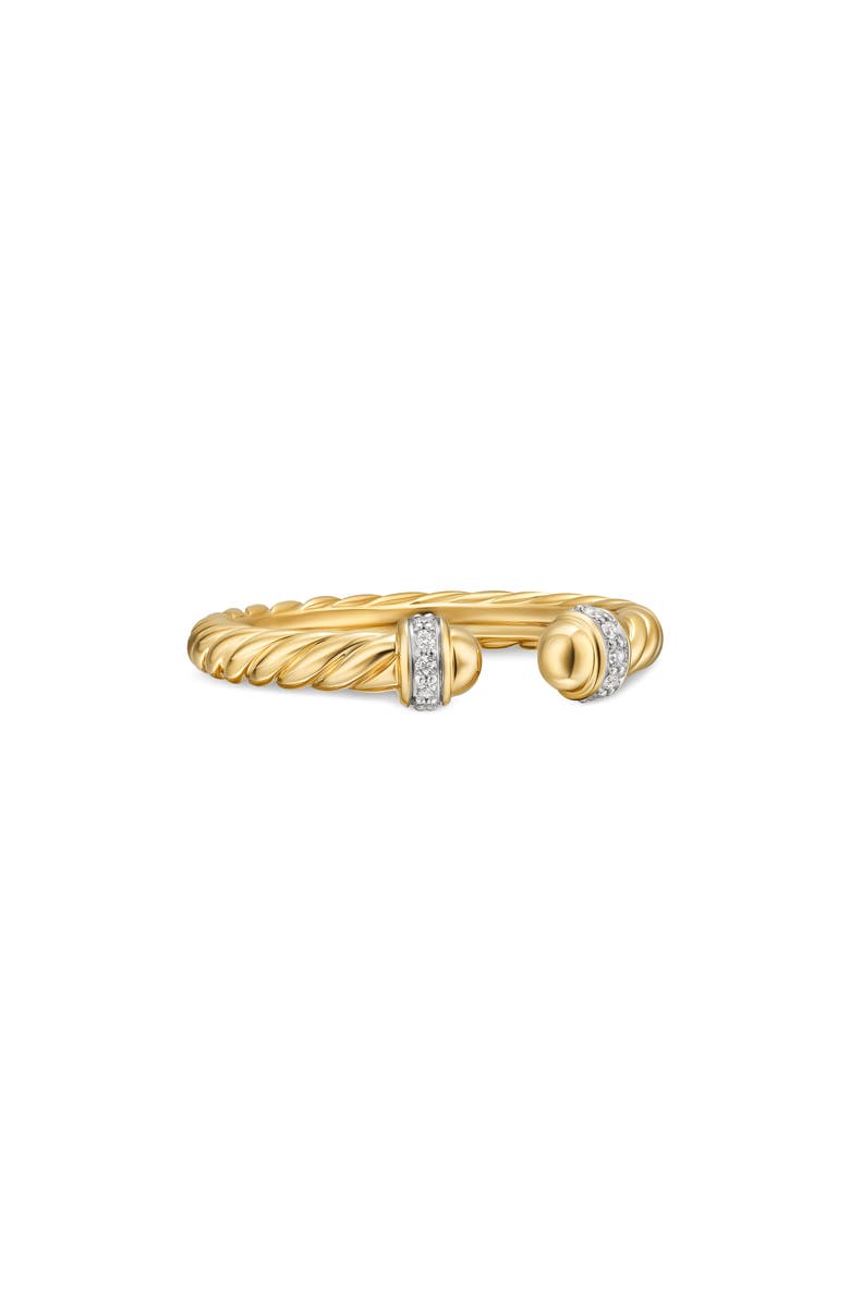 David Yurman Cable Band Open Ring, Main, color, 
