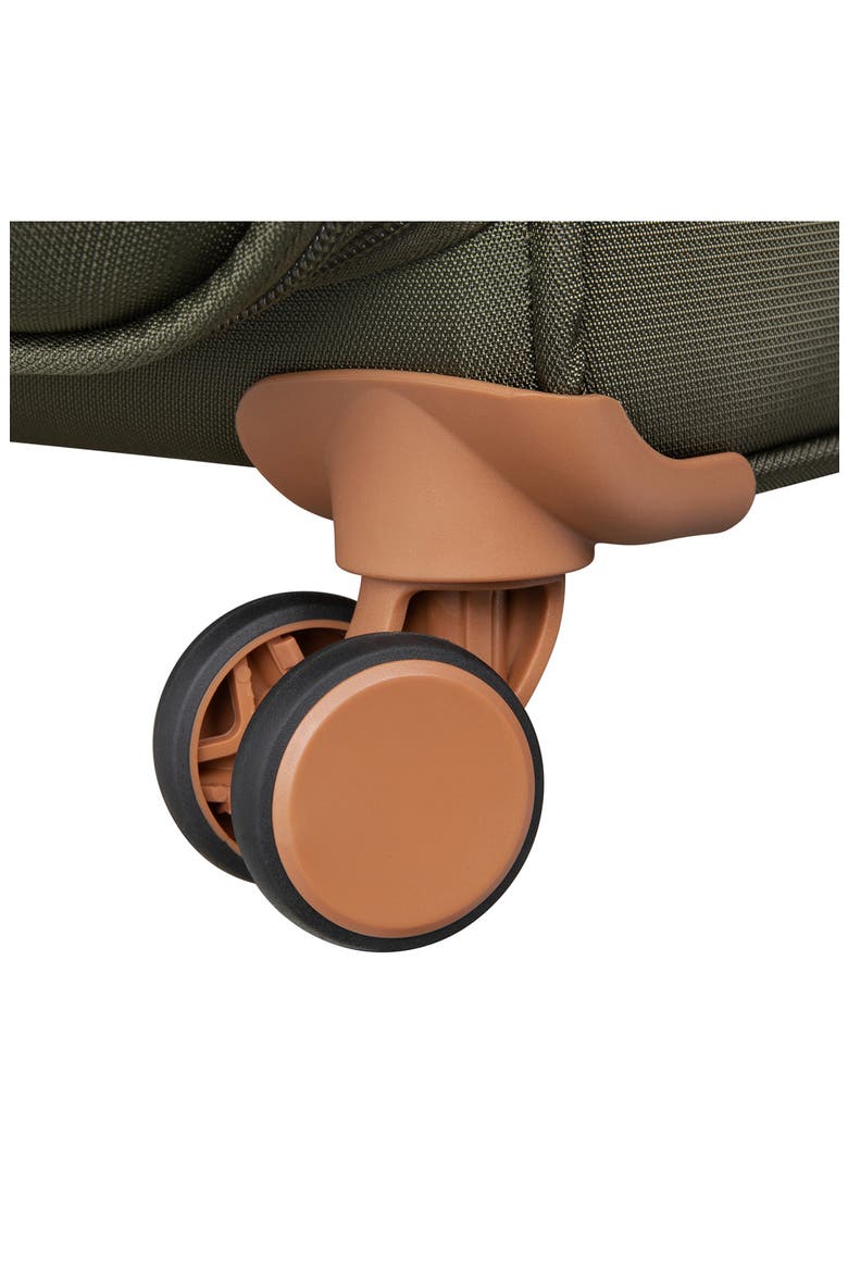 Fusional 27-Inch Checked Spinner Suitcase, Alternate, color, DARK OLIVE