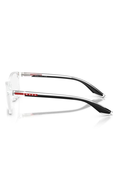 Prada Linea Rossa 55mm Pillow Optical Glasses