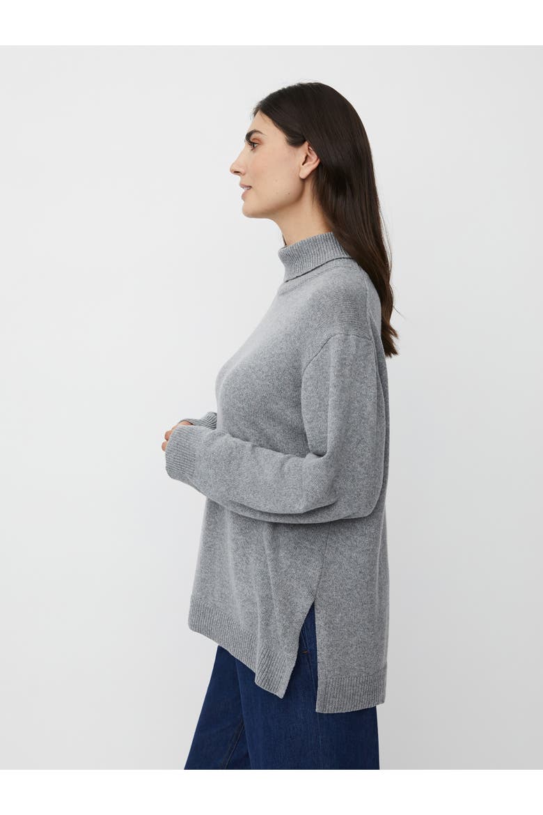 MaFaricka Long Sleeve Roll Neck Sweater, Alternate, color, M. Grey Mel.
