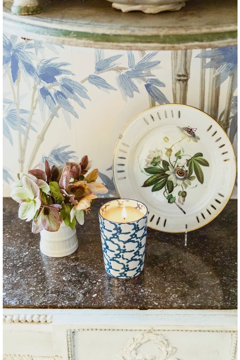 Normandy Rose Candle, Alternate, color, NO COLOR