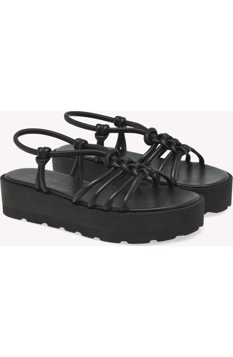 Gianvito Rossi Hebe Sandal, Alternate, color, Black Leather