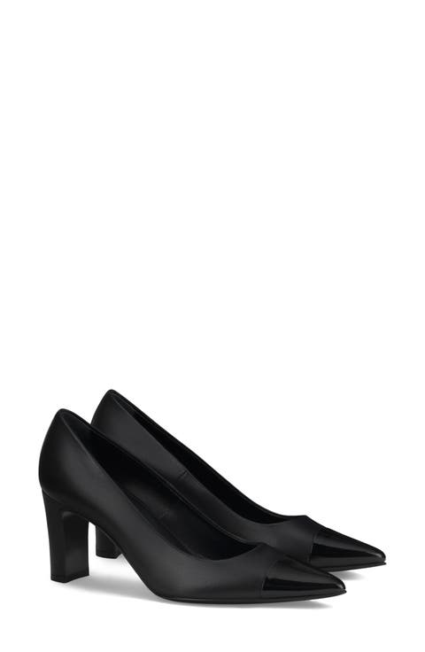 Isidora Pointed Cap Toe Pump (Women)
