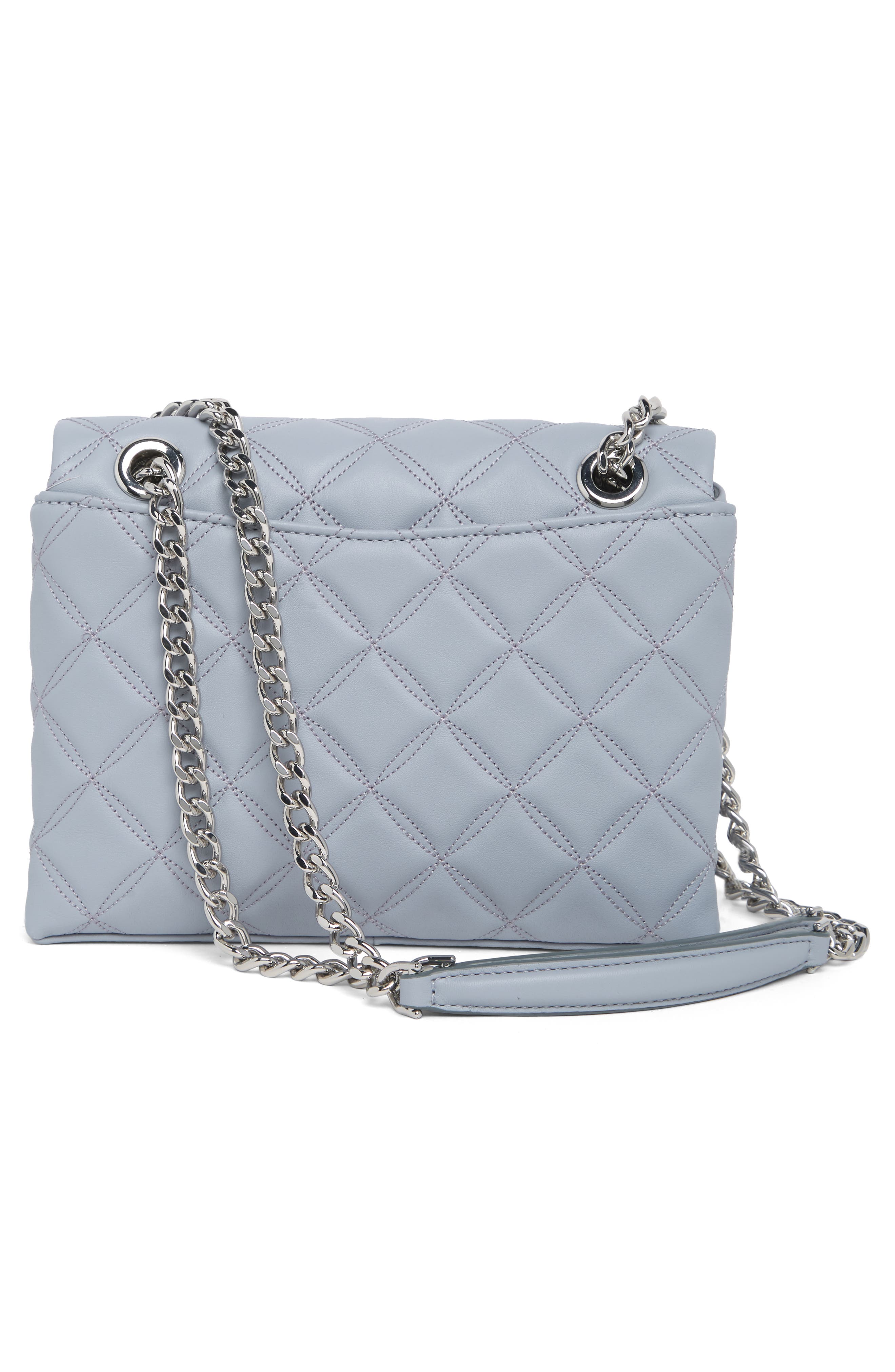 Kate Spade New York small flap leather crossbody bag, Alternate, color, 