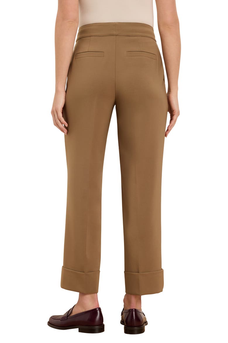 Clarendon Stretch Ankle Pants, Alternate, color, OAK