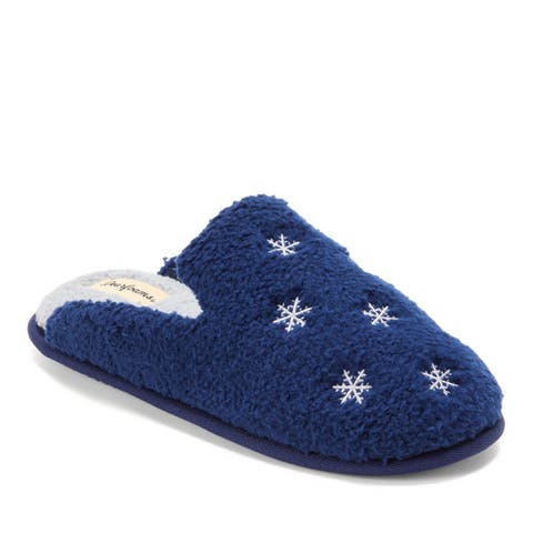 Teddy Tab Scuff Slipper (Women)