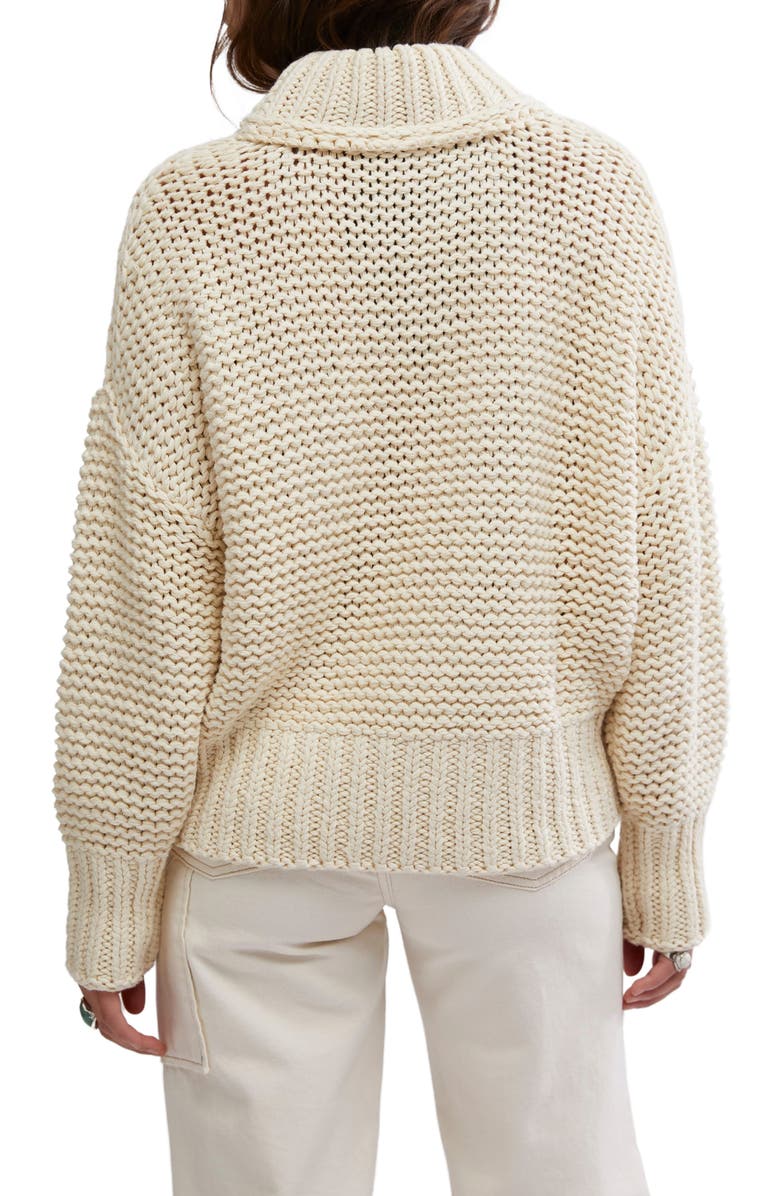 Free People My Only Sunshine Sweater, Alternate, color, Ivory