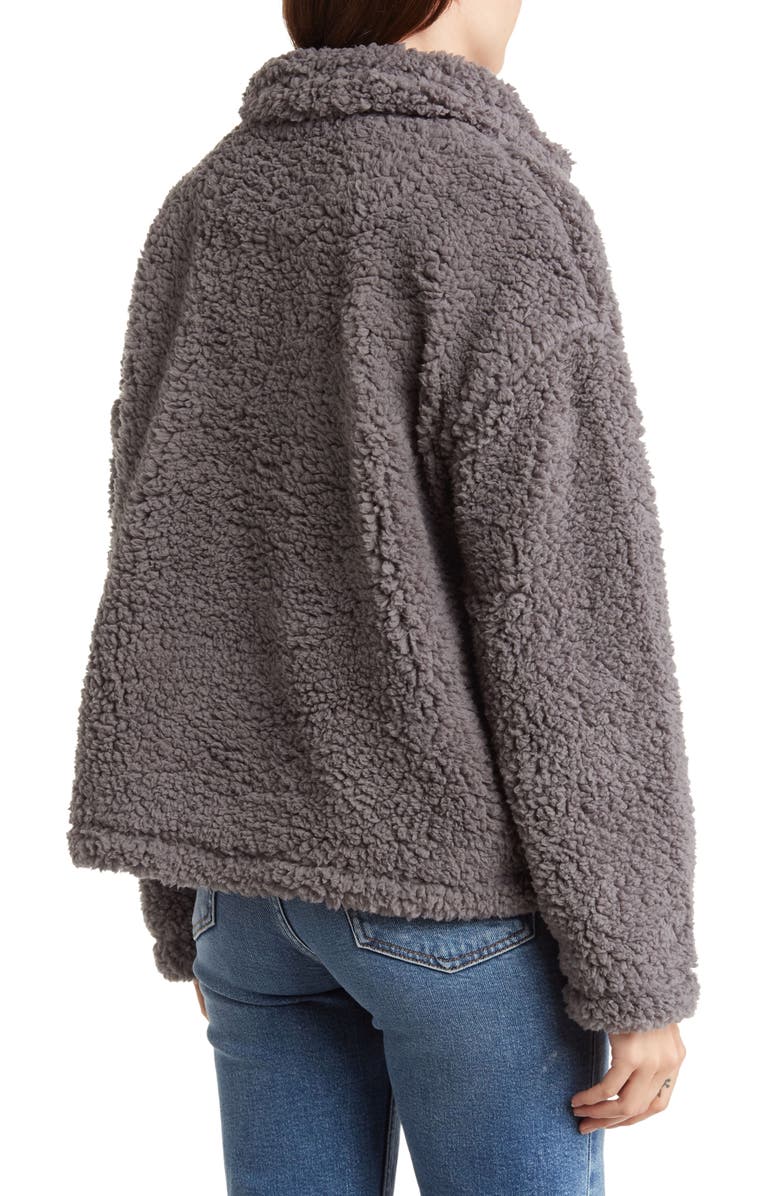 Thread & Supply Forest Pattern Quarter Zip Pullover, Alternate, color, 