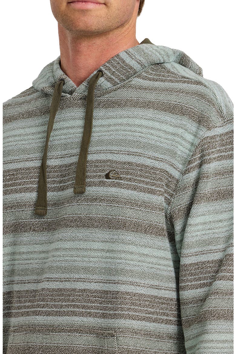 Great Otway Stripe Beach Hoodie, Alternate, color, GRAPE LEAF