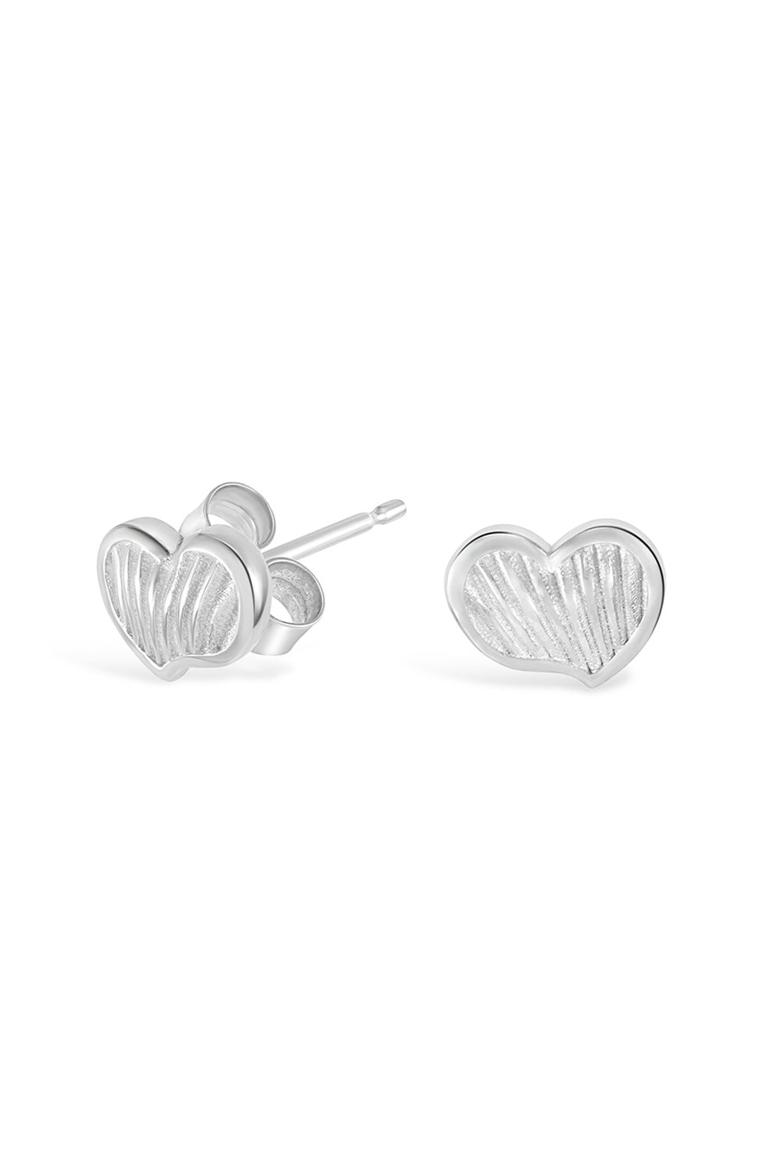 Dower & Hall Humbug Heart Studs | Nordstrom