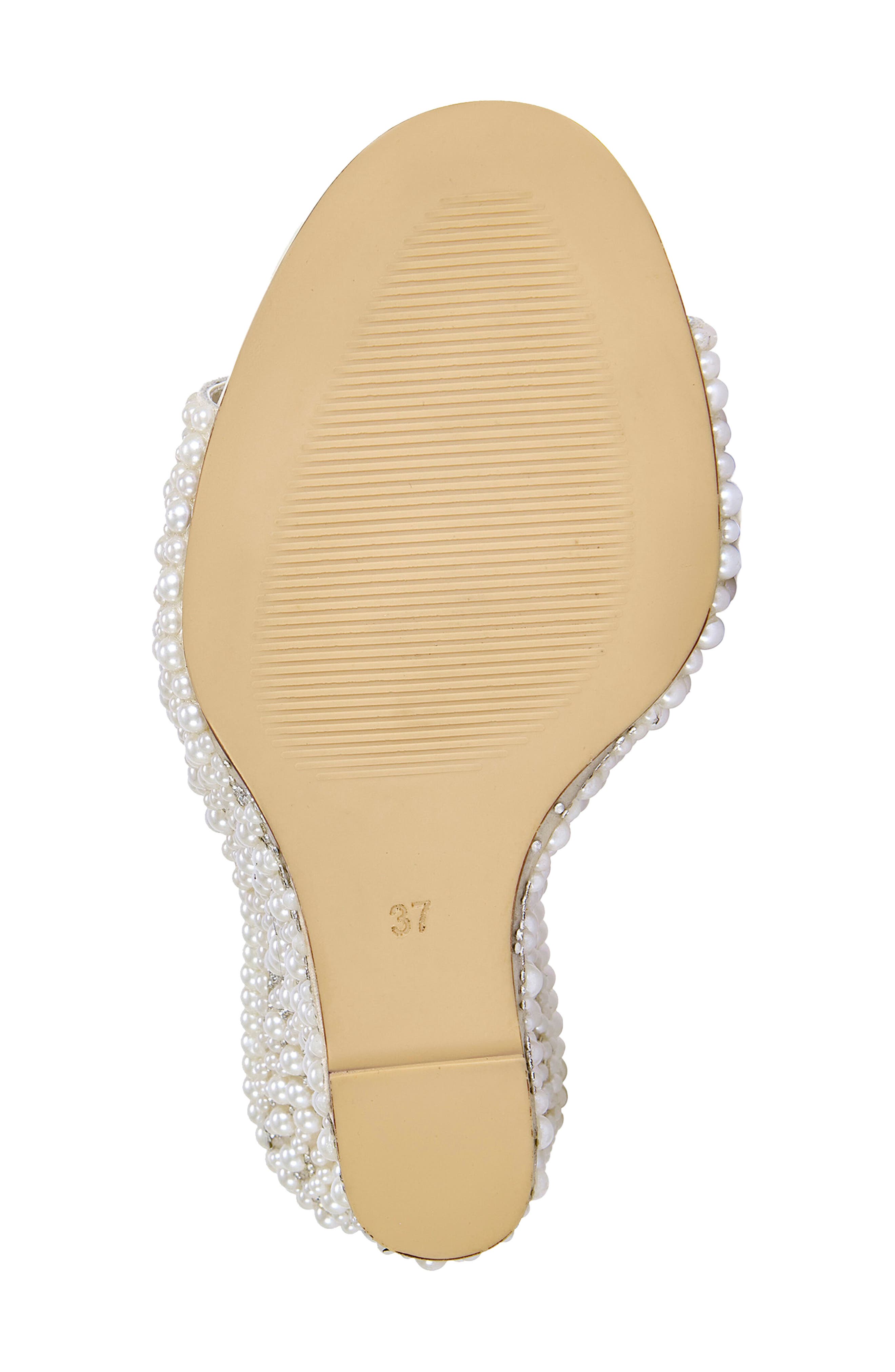 AZALEA WANG Aaralyn Floating Heel Sandal, Alternate, color, Ivory