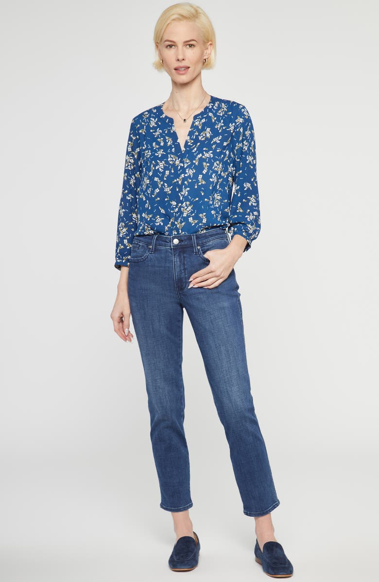 NYDJ Stella High Waist Ankle Tapered Jeans, Alternate, color, Rendezvous