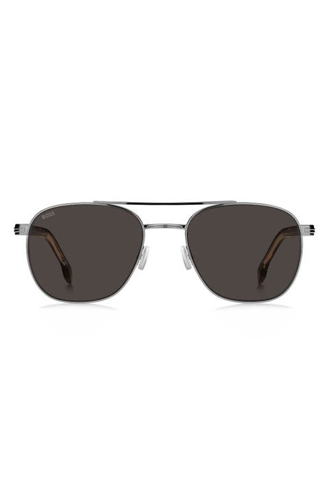 56mm Rectangular Sunglasses