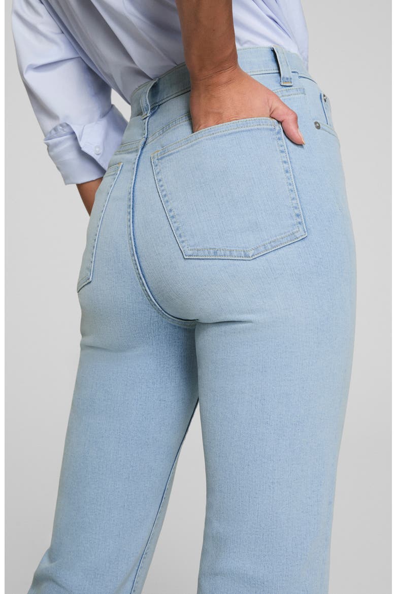 Slim Straight Leg Jeans, Alternate, color, TIDAL BLUE