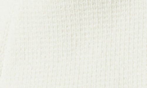 Astr The Label Sefina Cotton Blend Sweater Blazer In White