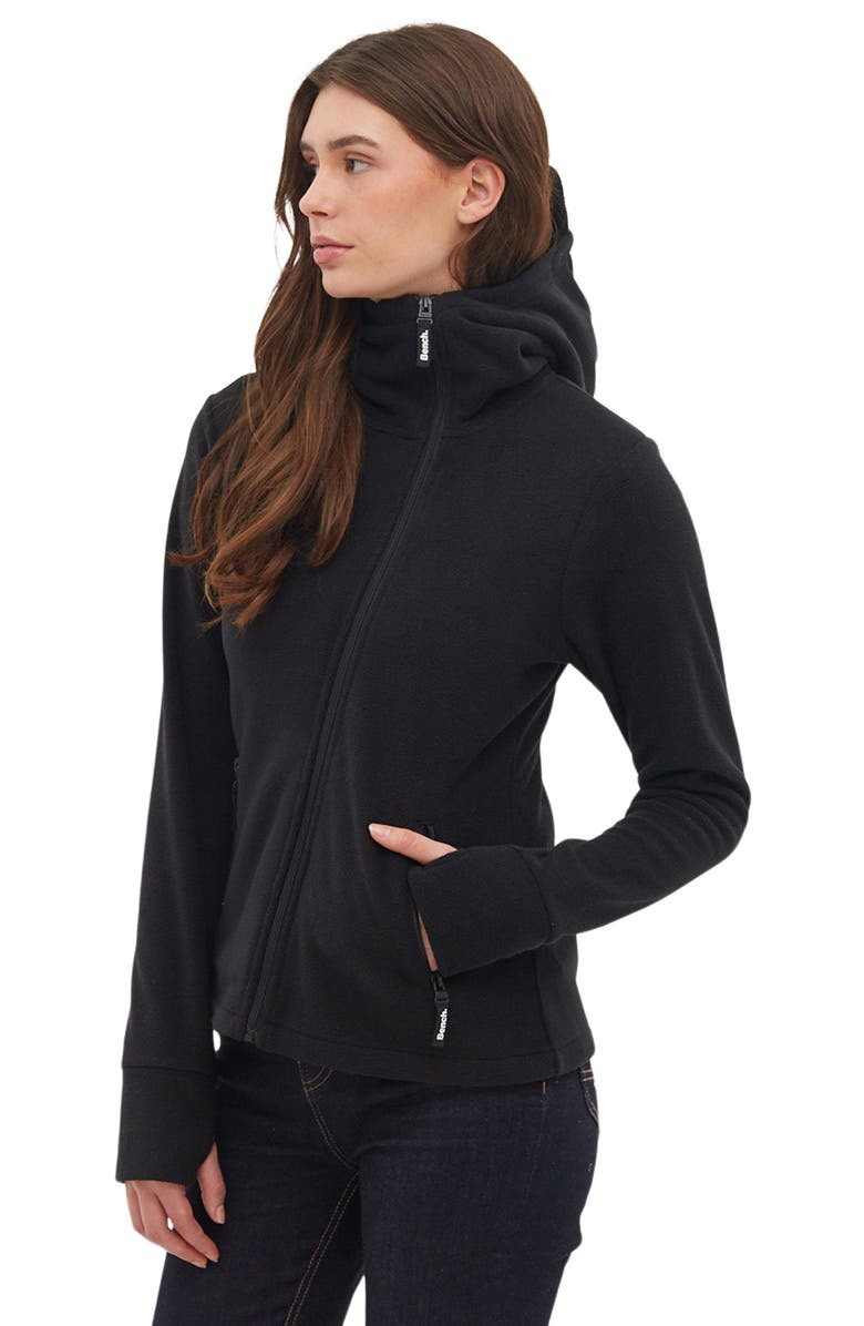 Bench. Ninja Asymmetric Fleece Jacket, Alternate, color,