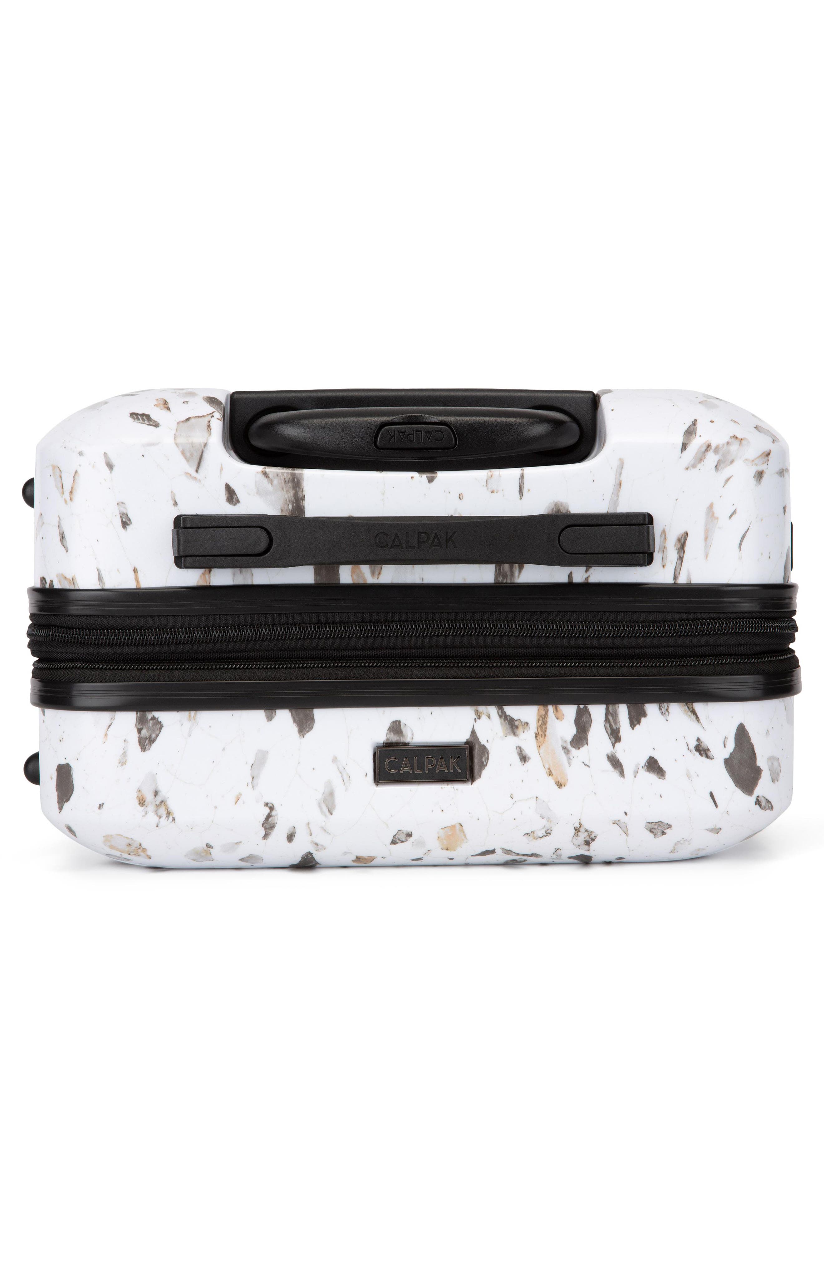 CALPAK Terrazzo 22-Inch Hard Shell Spinner Carry-On Suitcase, Alternate, color, 
