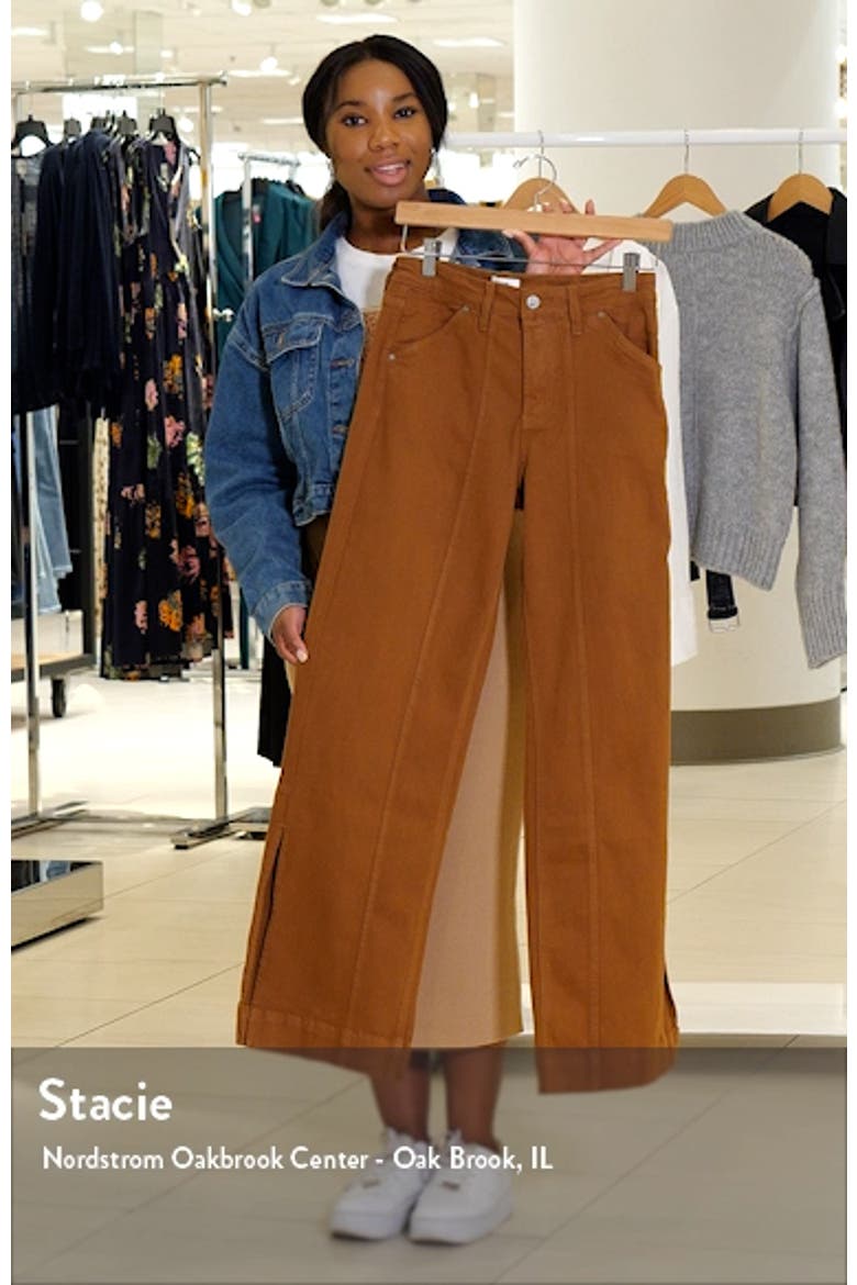 Relaxed Straight Leg Jeans video