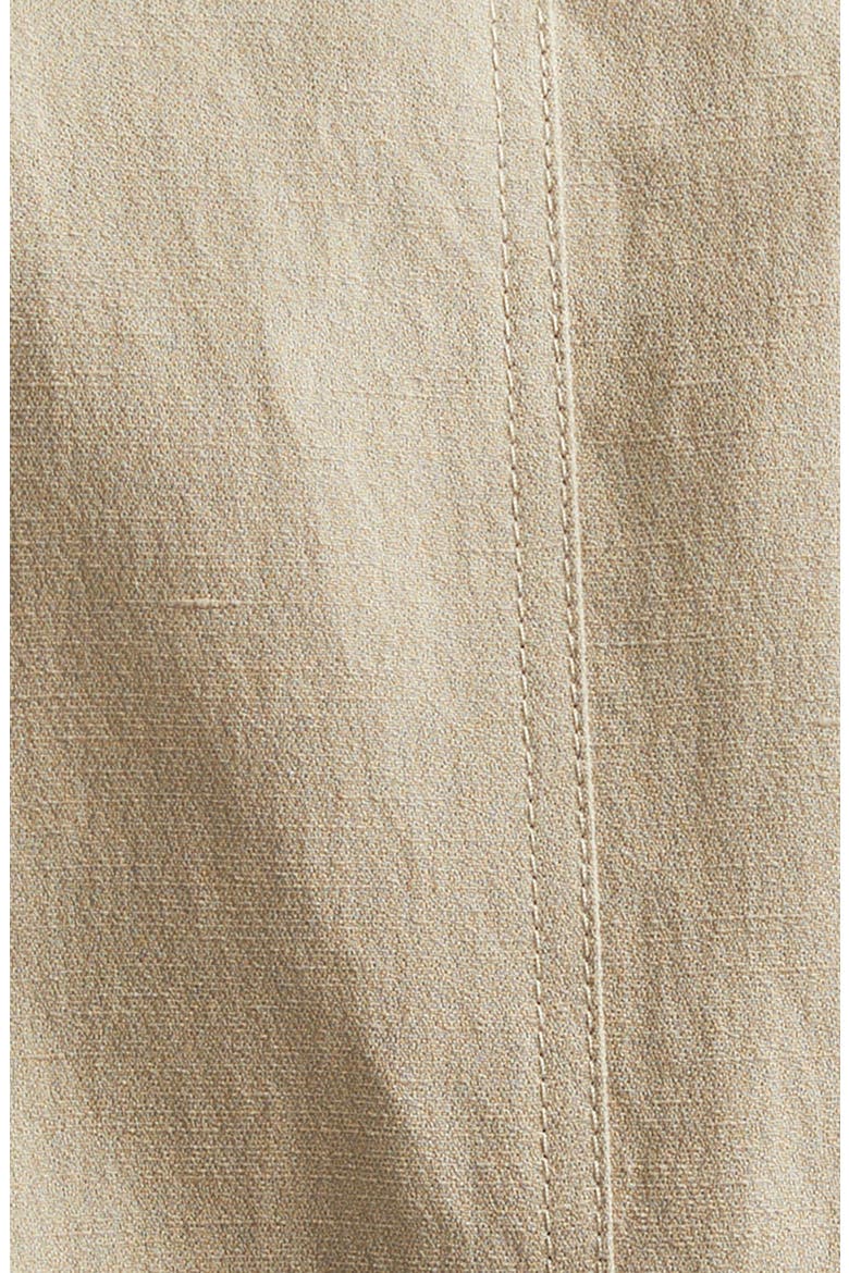 Satin Inset Belted Duster Coat, Alternate, color, SAFARI