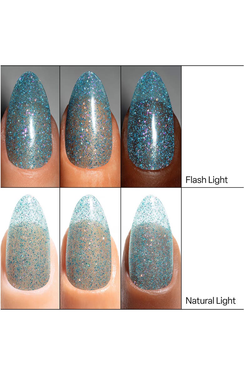 Aprés Nail Kuromi Flash Glitter Gel Couleur, Alternate, color, Together