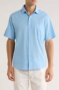 Tommy Bahama Dockside Dobby Short Sleeve Button-Up Shirt