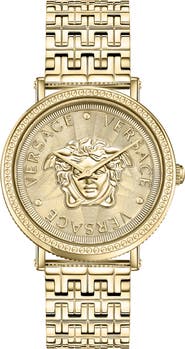 Versace V-Dollar Bracelet Watch, 37mm
